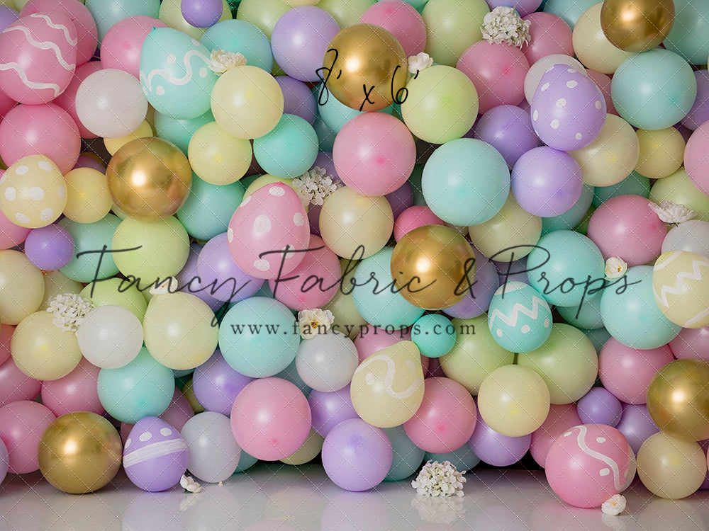 Bunny’s Basket Balloon Wall