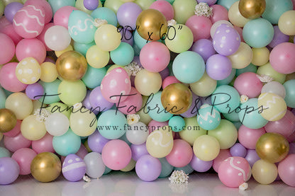 Bunny’s Basket Balloon Wall