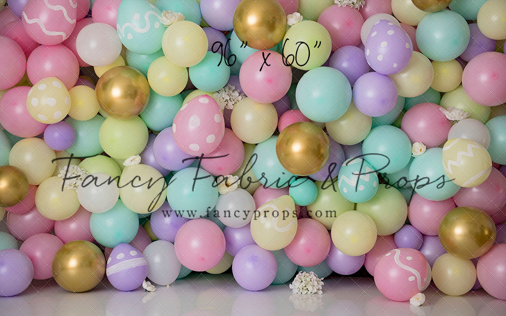 Bunny’s Basket Balloon Wall