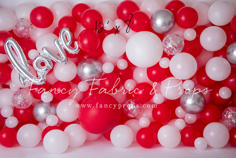 Charmed Valentine Balloon Wall