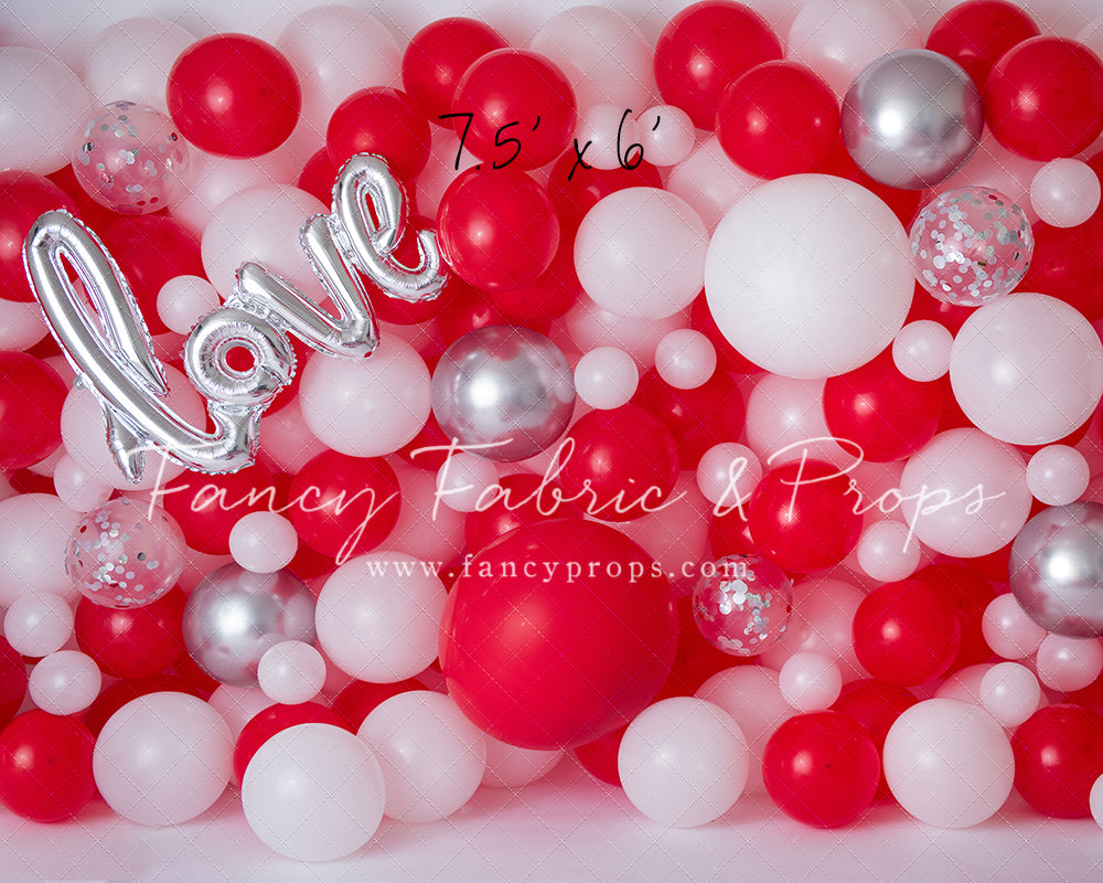 Charmed Valentine Balloon Wall