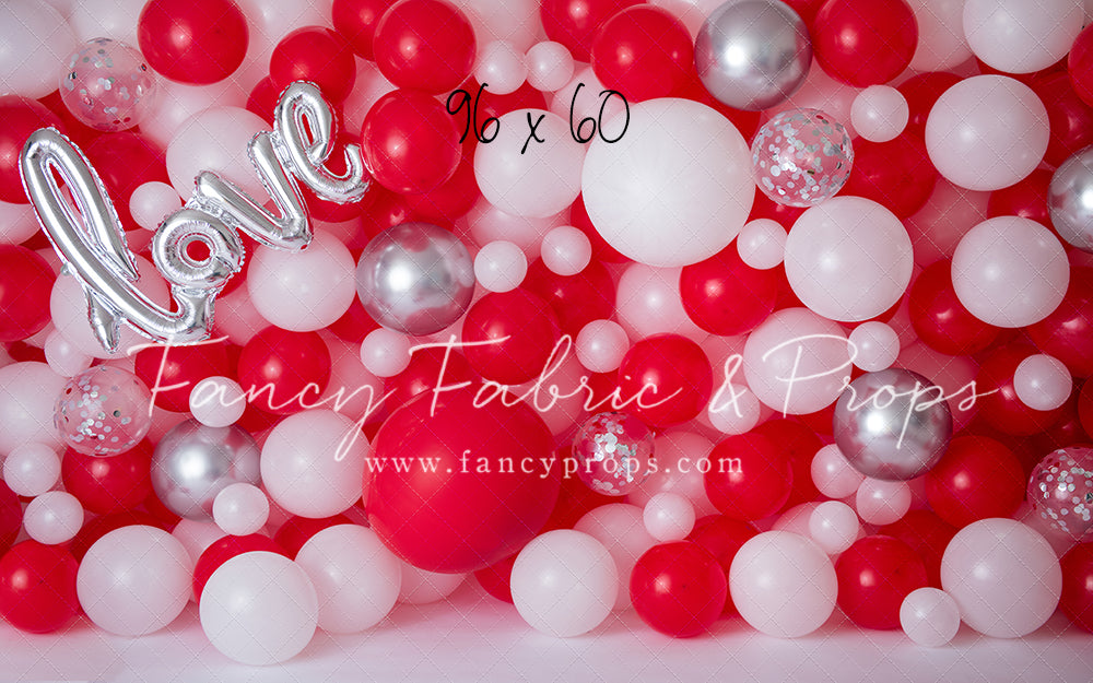 Charmed Valentine Balloon Wall