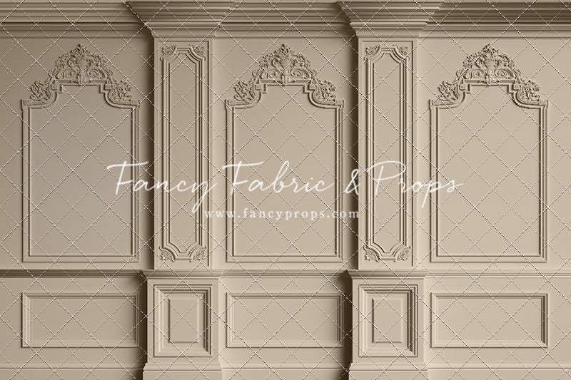Classic Cream Victorian Wall - With Sweep Option