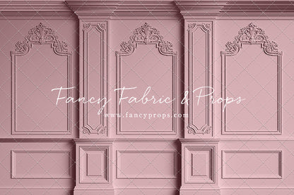 Classic Pink Victorian Wall - With Sweep Option