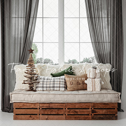 Country Holiday Window