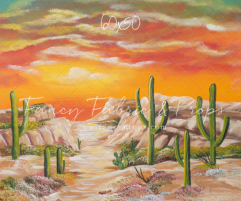 Desert Sunset 60x50" - Littles Collection