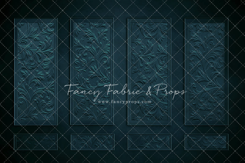 Elegant Aquamarine Wall