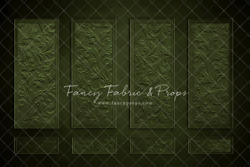 Elegant Emerald Wall