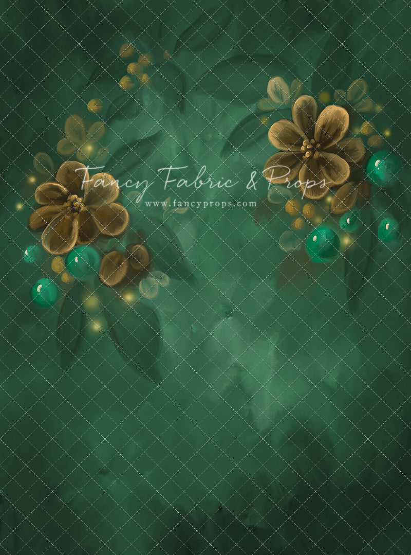 Emerald Winter Blooms