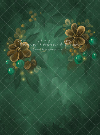 Emerald Winter Blooms