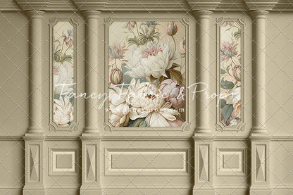 Enchanting Dream Taupe Wall - With Sweep Option