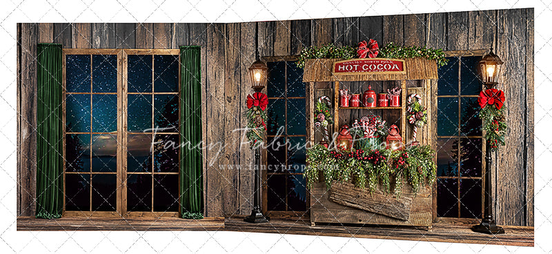 Evergreen Cocoa Window Room