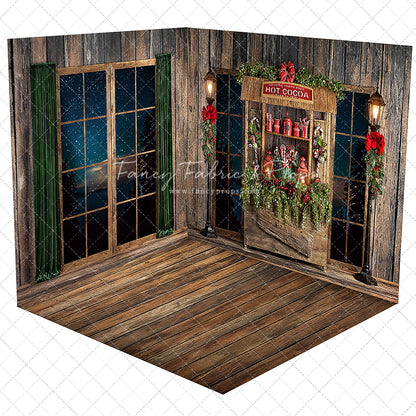 Evergreen Cocoa Window Room