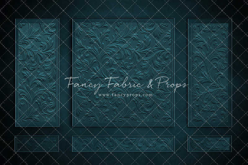 Fancy Aquamarine Wall