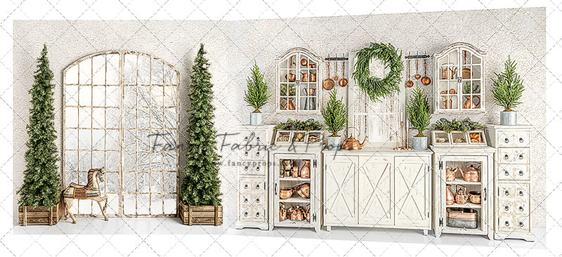 Farmhouse Holiday Kitchen 2pc Room