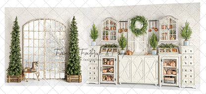 Farmhouse Holiday Kitchen 2pc Room
