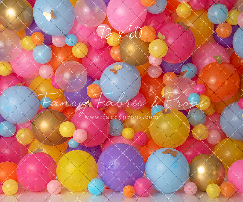 Flutter By Balloon Wall