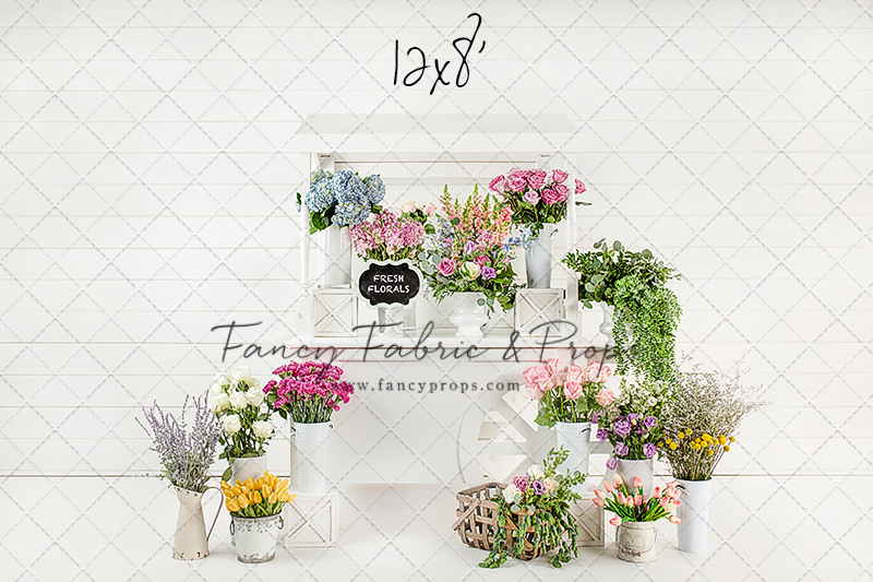 Fresh Flower Cart