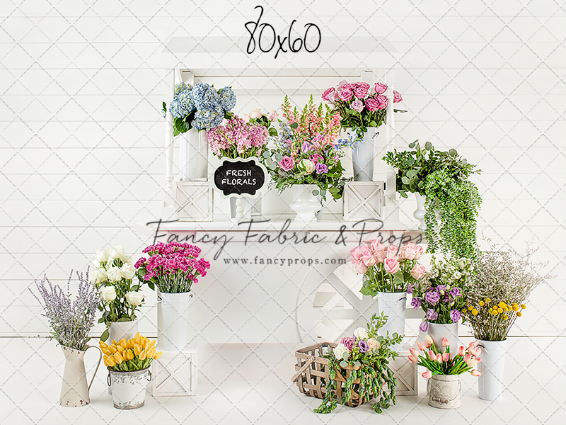 Fresh Flower Cart