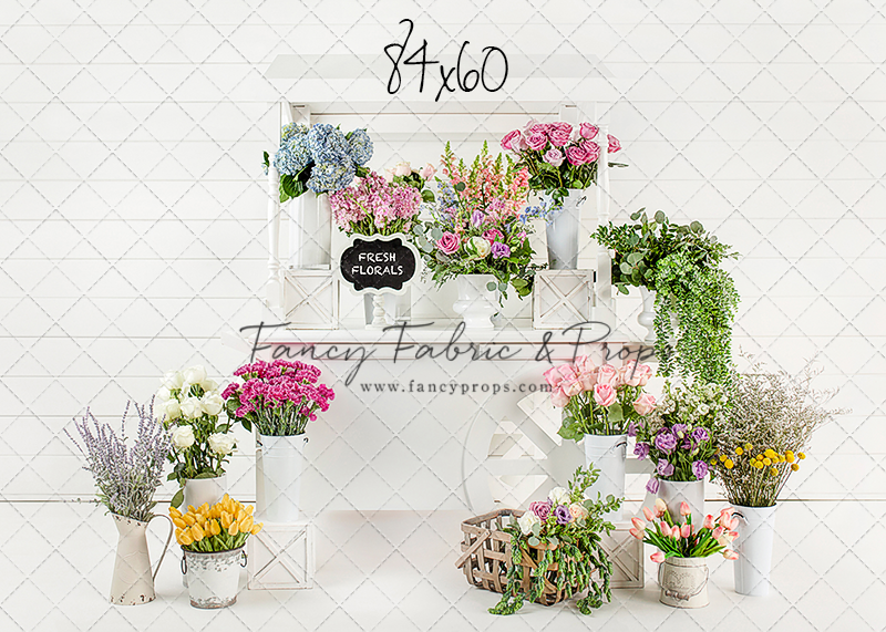 Fresh Flower Cart