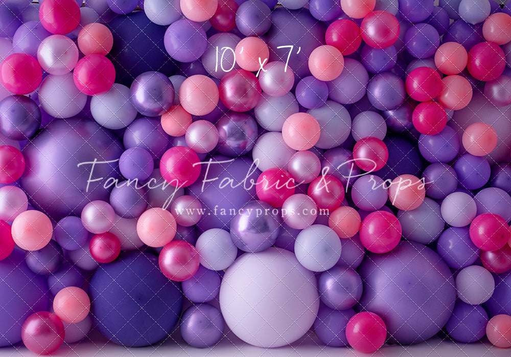 Fuchsia Forever Balloon Wall