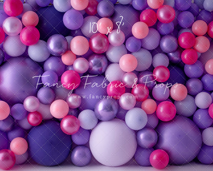 Fuchsia Forever Balloon Wall