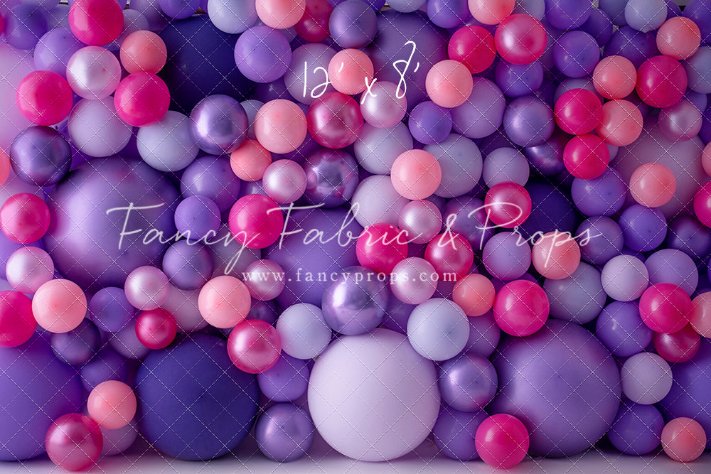 Fuchsia Forever Balloon Wall