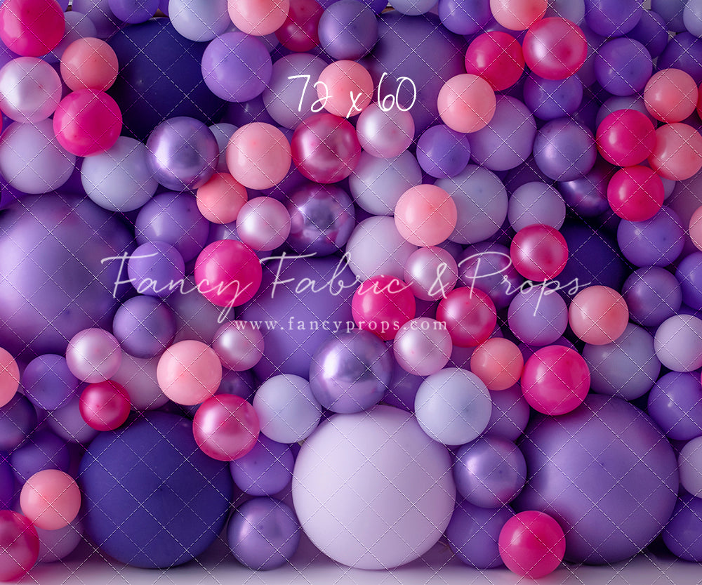 Fuchsia Forever Balloon Wall