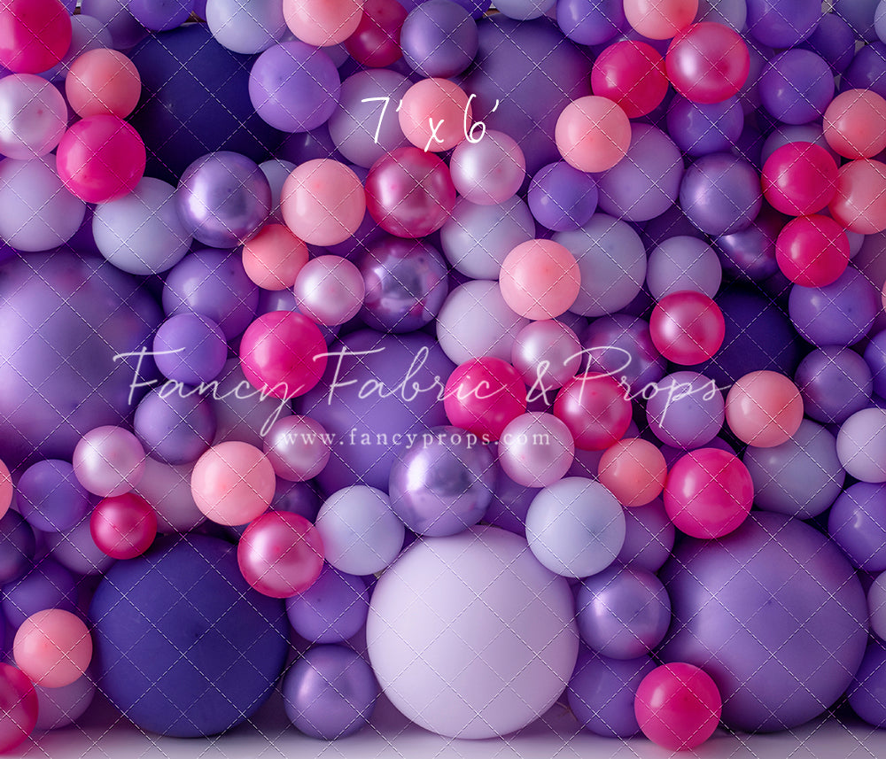 Fuchsia Forever Balloon Wall