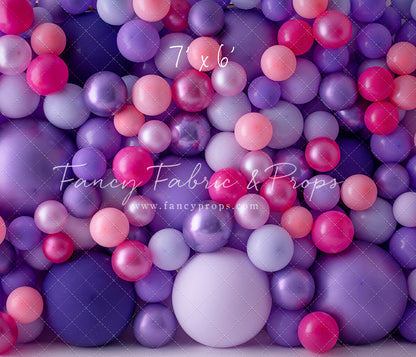 Fuchsia Forever Balloon Wall
