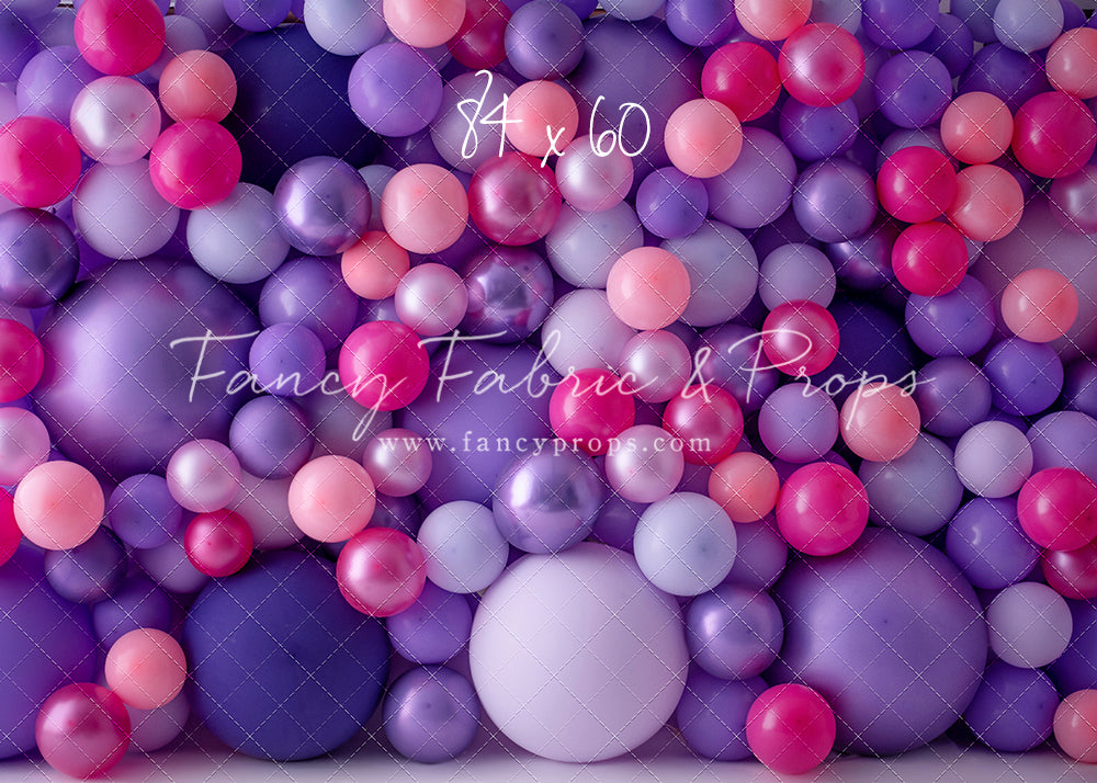 Fuchsia Forever Balloon Wall