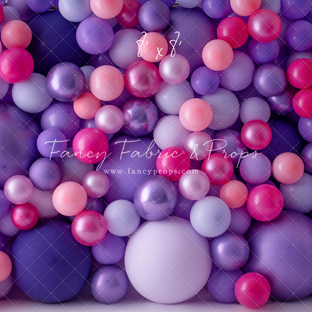 Fuchsia Forever Balloon Wall