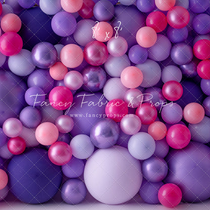 Fuchsia Forever Balloon Wall