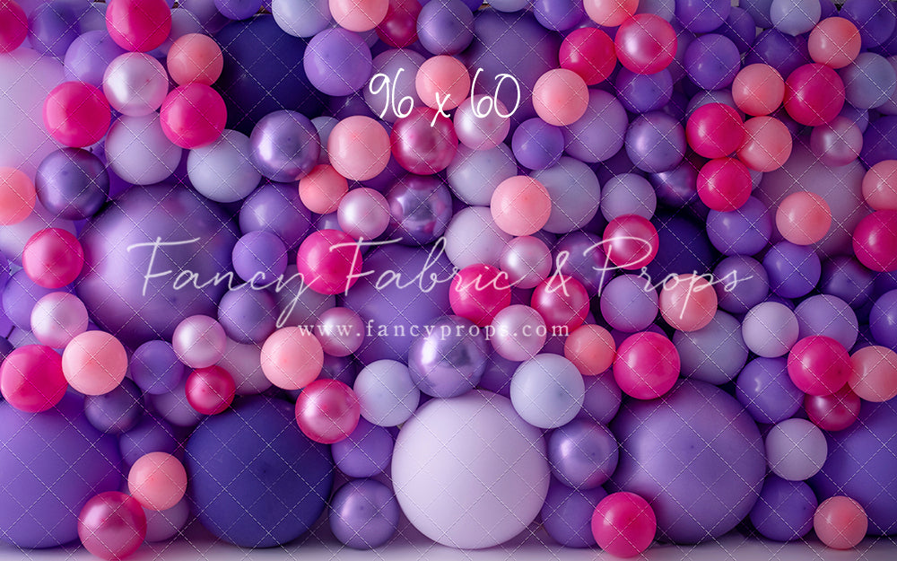 Fuchsia Forever Balloon Wall
