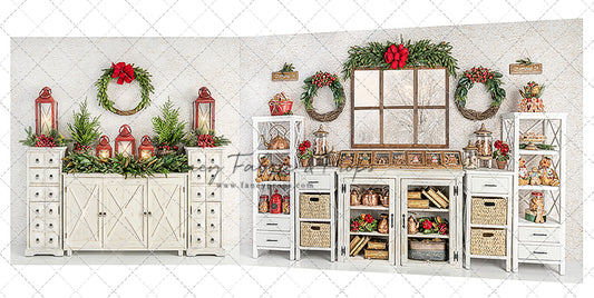 Glowing Holiday Lanterns 2pc Room