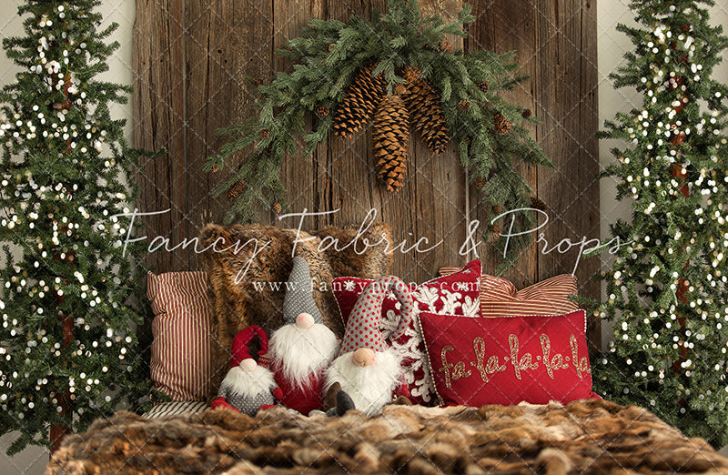 Gnome For The Holidays – Fancy Fabric & Props