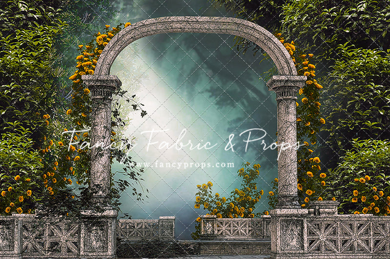 Golden Floral Fantasy