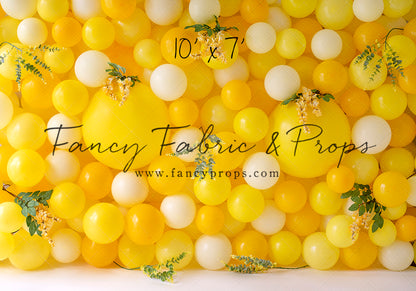 Golden Summer Balloon Wall