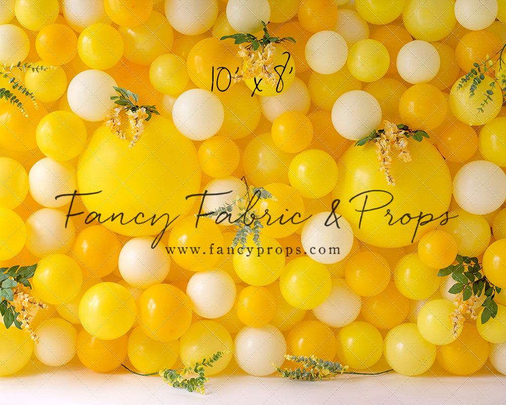 Golden Summer Balloon Wall