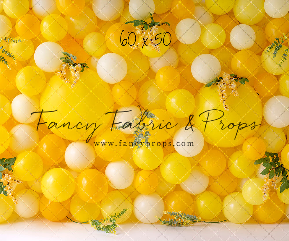 Golden Summer Balloon Wall