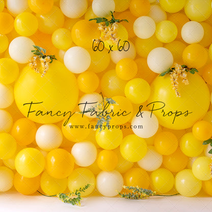 Golden Summer Balloon Wall