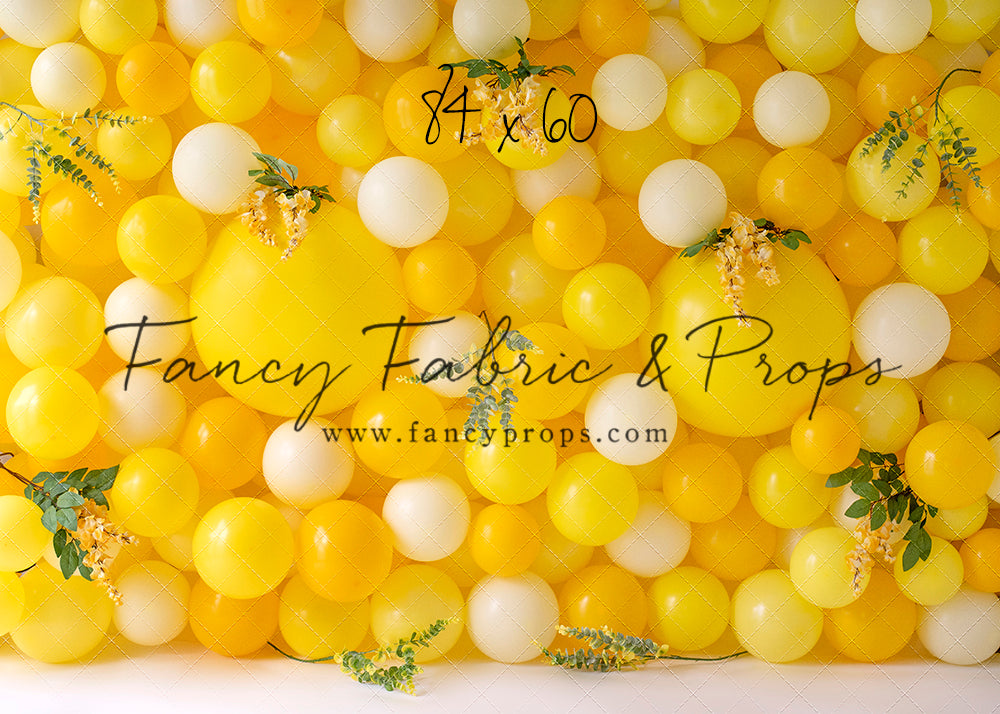 Golden Summer Balloon Wall