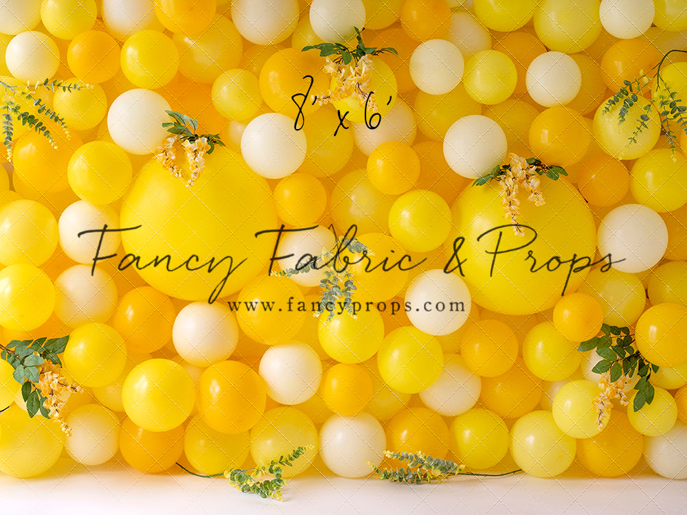 Golden Summer Balloon Wall