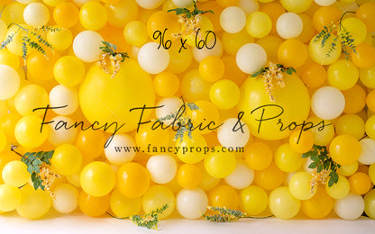 Golden Summer Balloon Wall