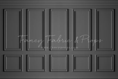 Gray Wainscoting Wall