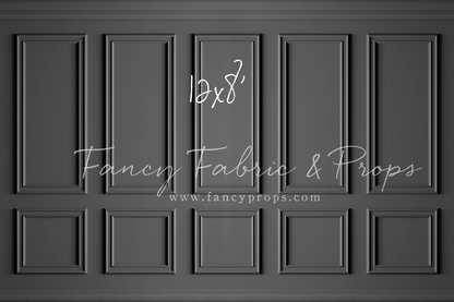 Gray Wainscoting Wall