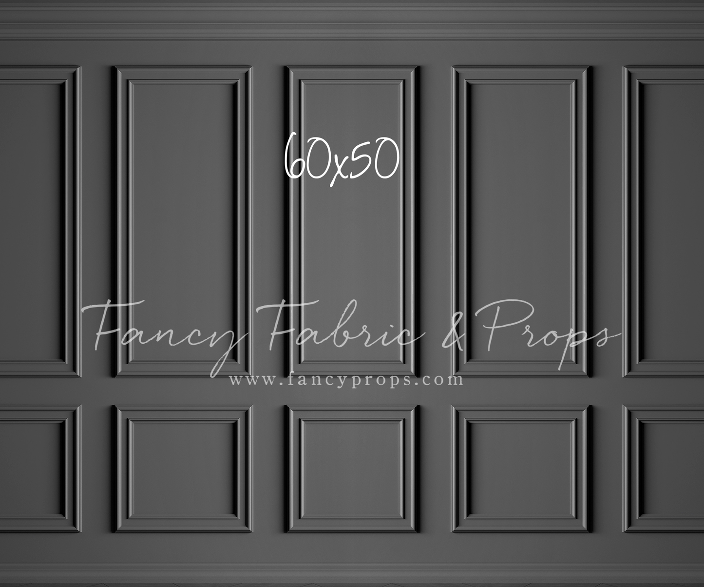 Gray Wainscoting Wall