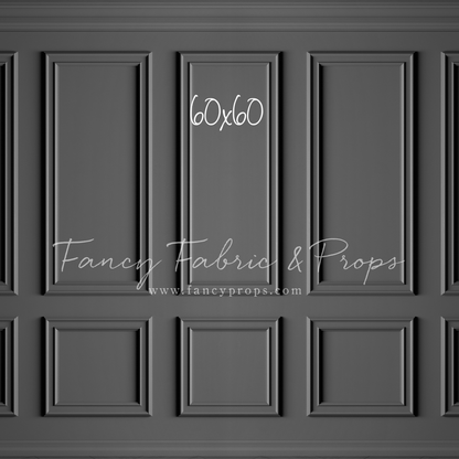 Gray Wainscoting Wall