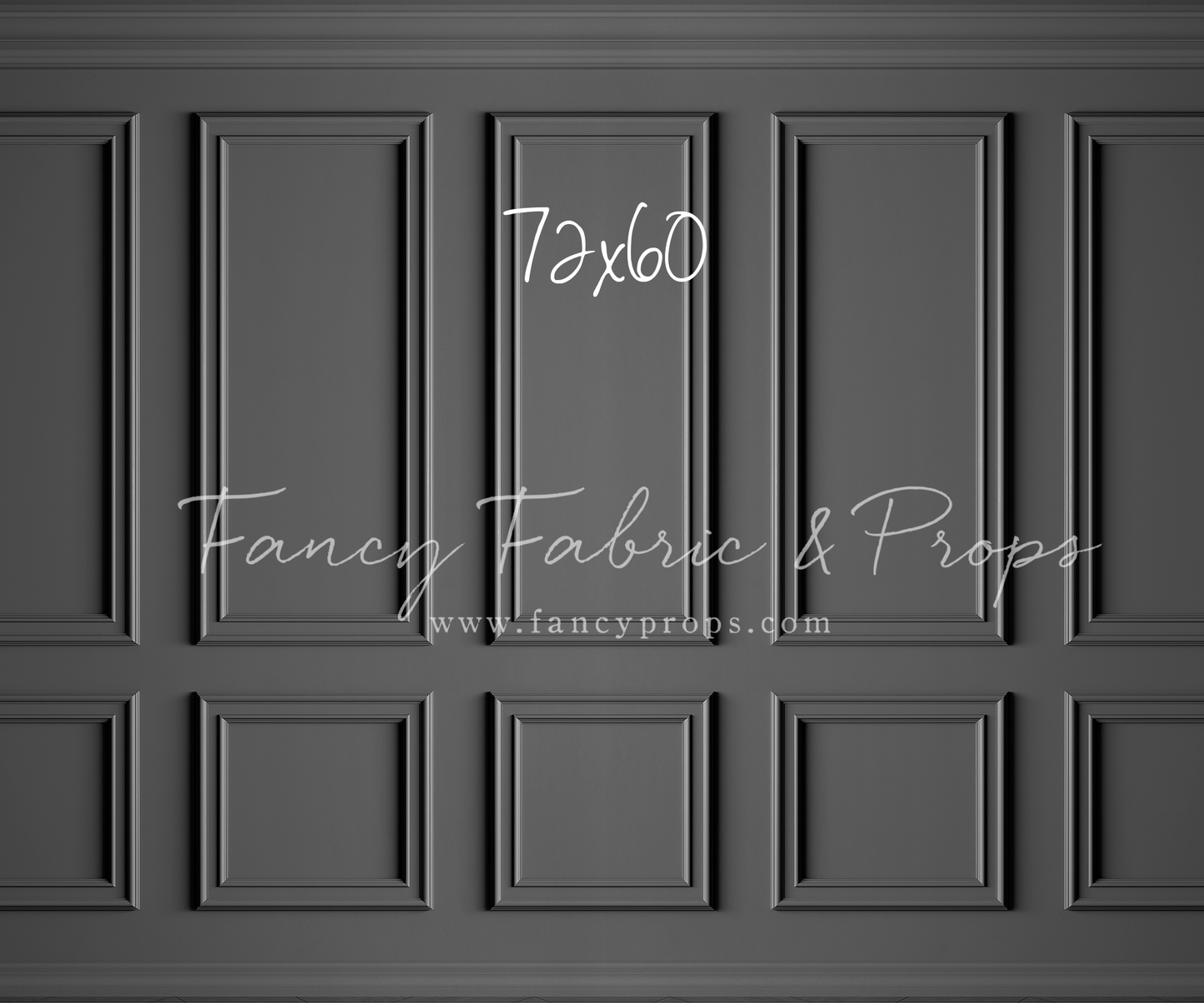 Gray Wainscoting Wall