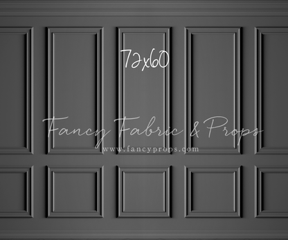 Gray Wainscoting Wall